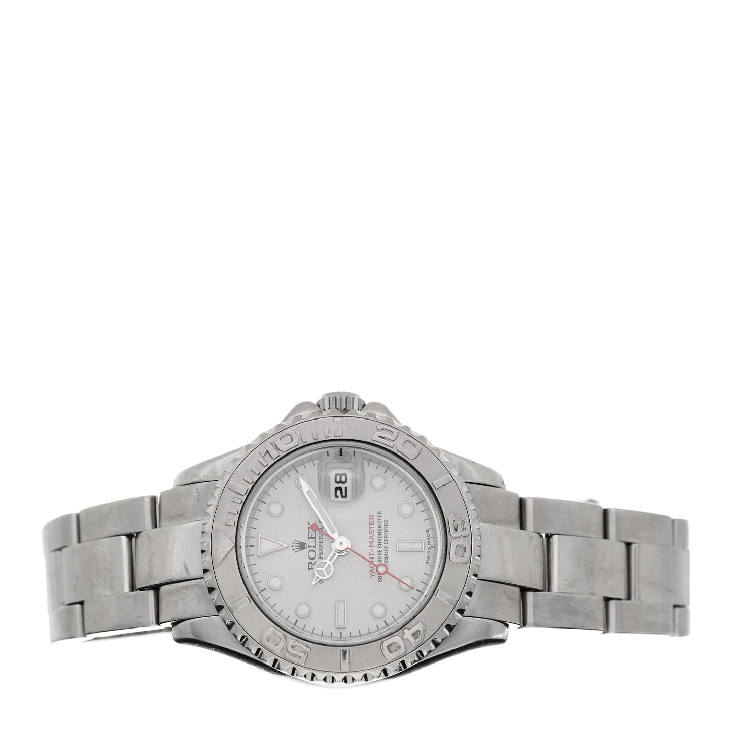 Stainless Steel Platinum 29mm Yacht-Master Watch Silver 169622