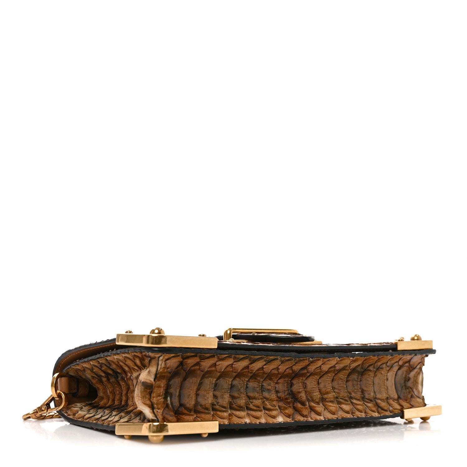 Prada Snakeskin Cahier Pochette Naturale 4 of 9