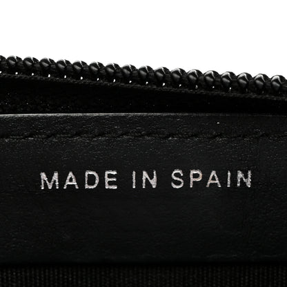 Chanel Caviar Quilted Small Boy Zip Around Wallet Black 7 of 10