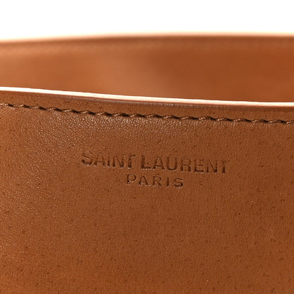 Saint Laurent Calfskin Tag Hobo Tan 7 of 10