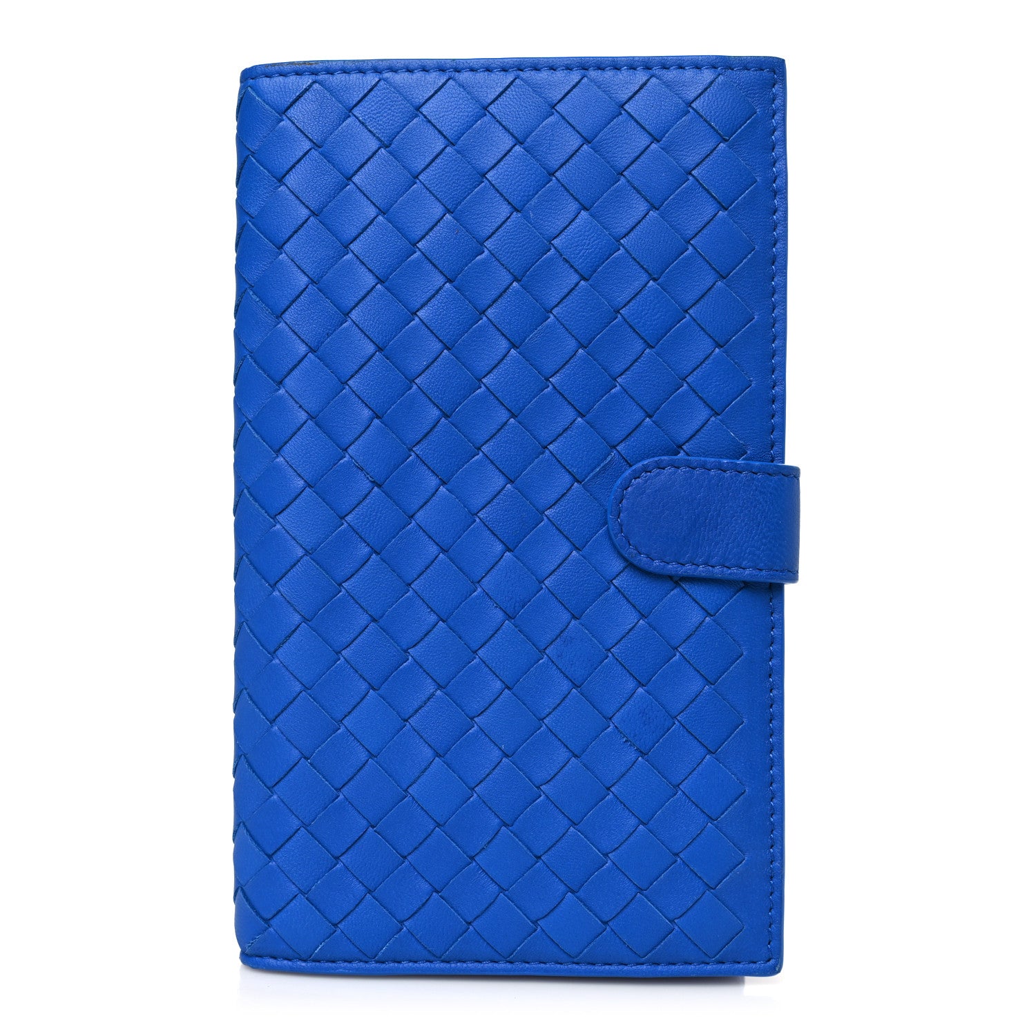 Bottega Veneta Nappa Intrecciato Continental Wallet Blue 1 of 8