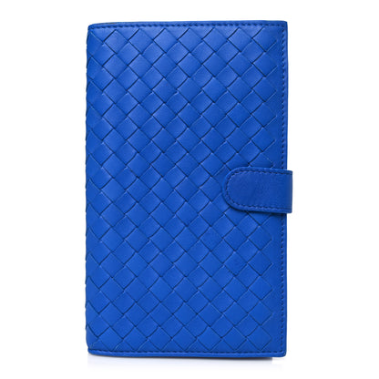 Bottega Veneta Nappa Intrecciato Continental Wallet Blue 1 of 8