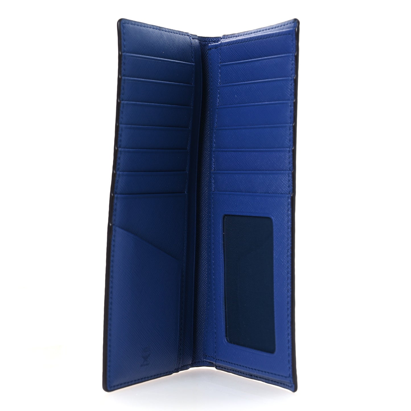 Visetos Bi-Fold Long Wallet Blue