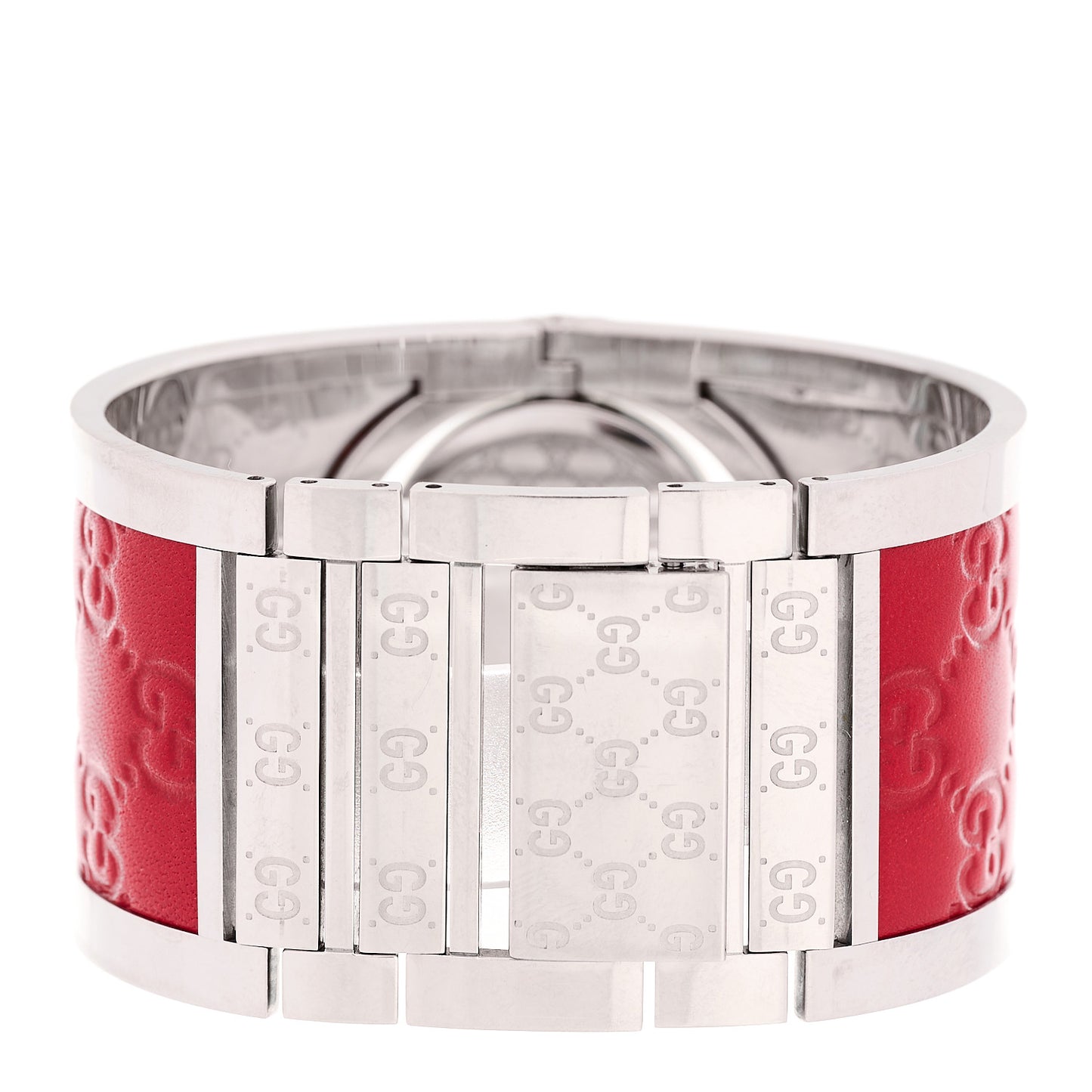 Stainless Steel Calfskin 33mm Twirl Quartz Watch Red