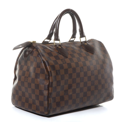 Louis Vuitton Damier Ebene Speedy 30 3 of 7