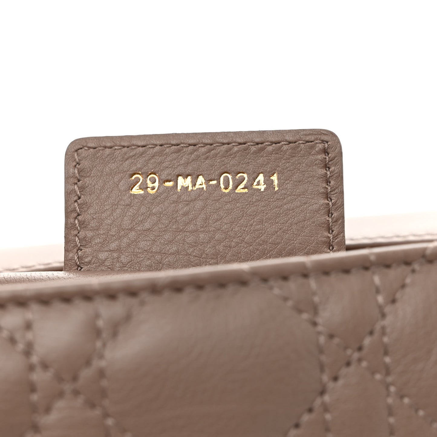 Supple Calfskin Cannage Medium Caro Bag Warm Taupe