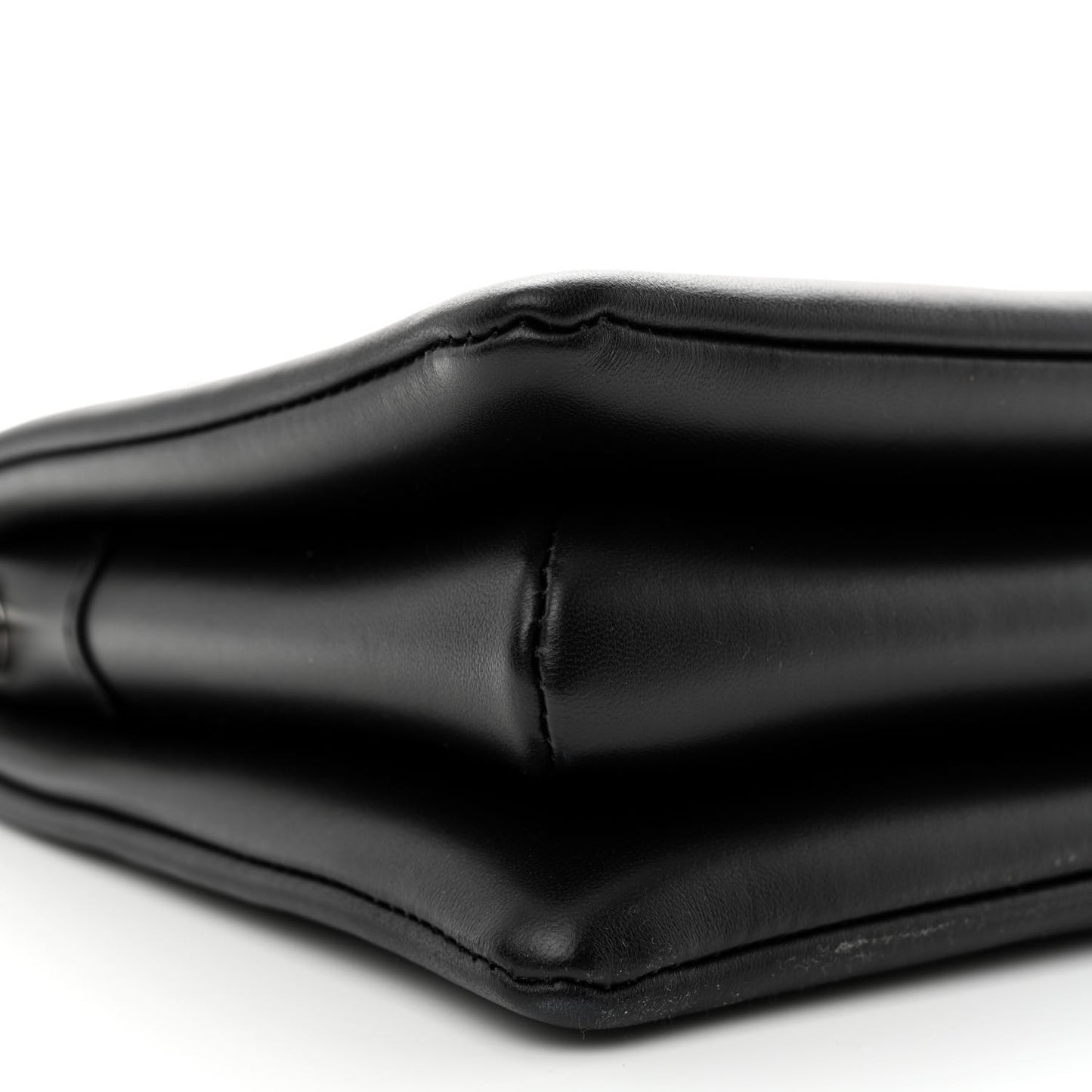 Lambskin Embossed Monogram Coussin PM Black