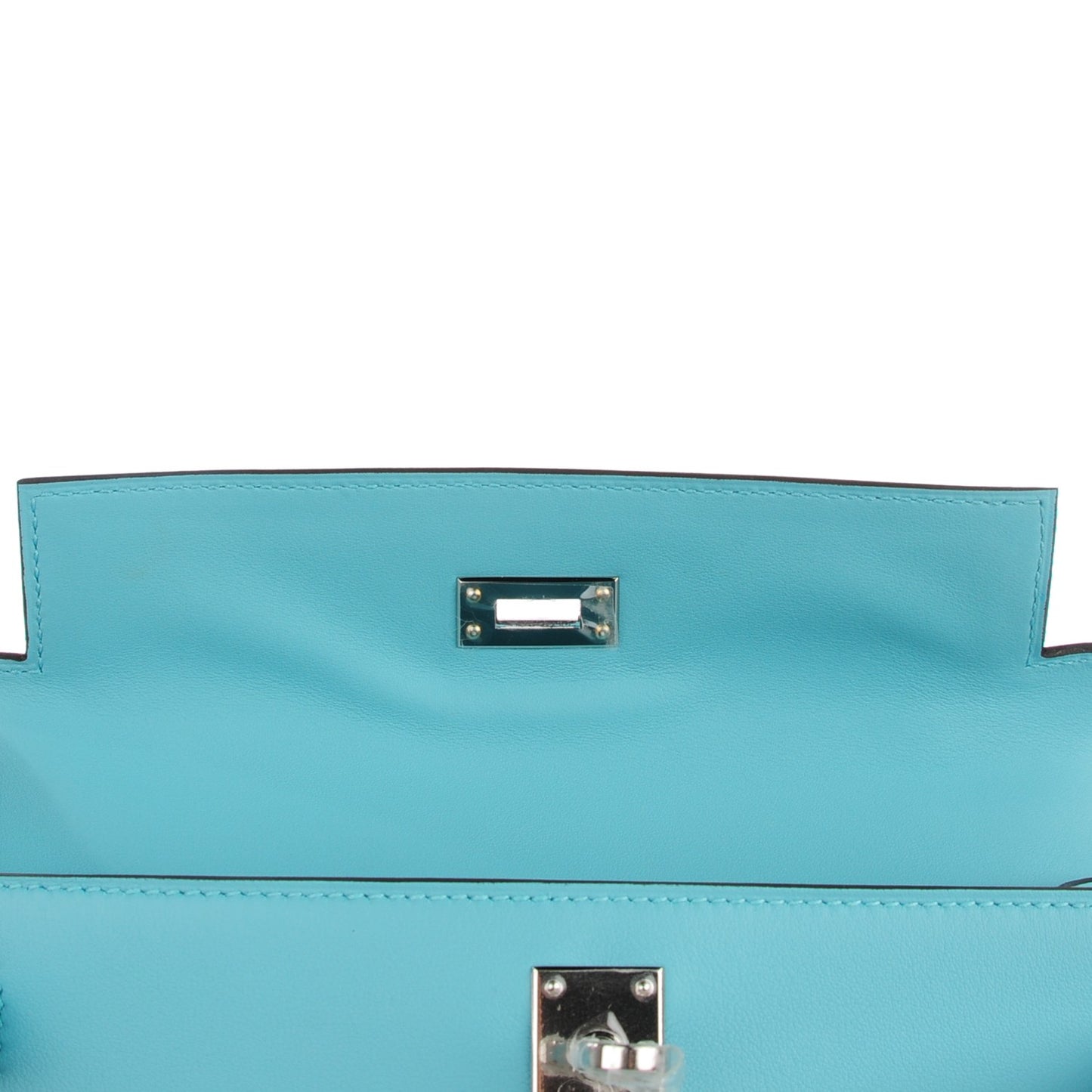Swift Kelly Pochette Clutch Bleu Atoll