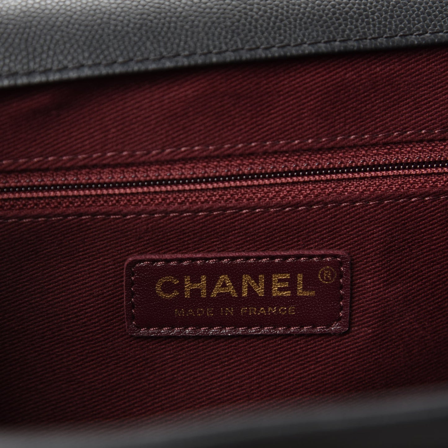 Caviar Quilted Large Business Affinity Flap Black