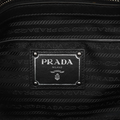 Prada Tessuto Nylon Soft Calf Tote Nero Black 7 of 10