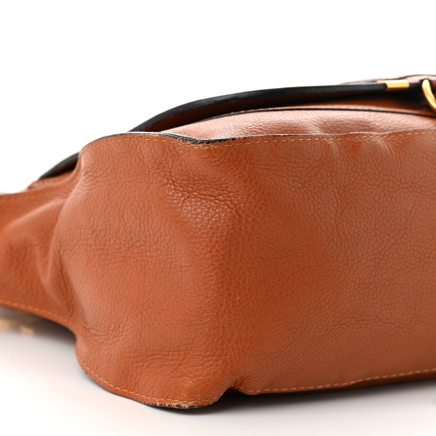 Chloe Calfskin Medium Marcie Satchel Tan 9 of 15