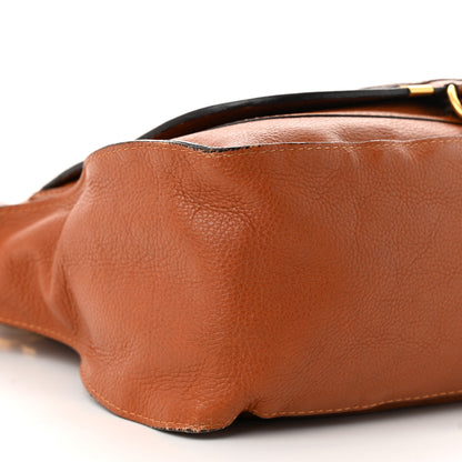 Chloe Calfskin Medium Marcie Satchel Tan 9 of 15