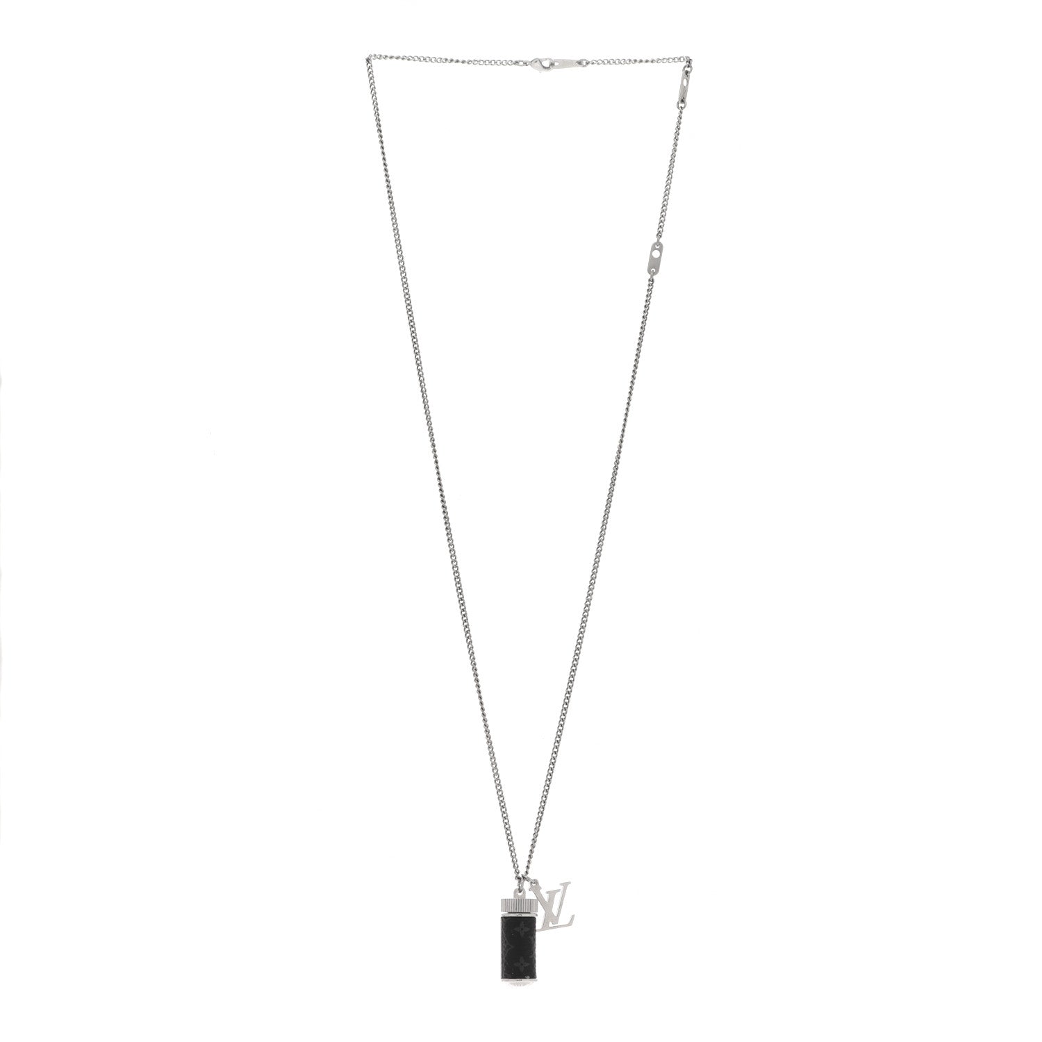 Louis Vuitton Monogram Eclipse Charms Necklace 3 of 7