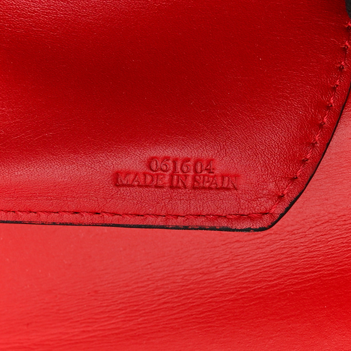 Loewe Calfskin Medium Barcelona Shoulder Bag Red 7 of 14