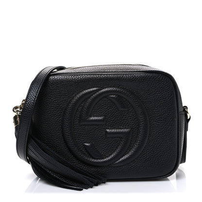 Gucci Pebbled Calfskin Small Soho Disco Bag Black 1 of 12