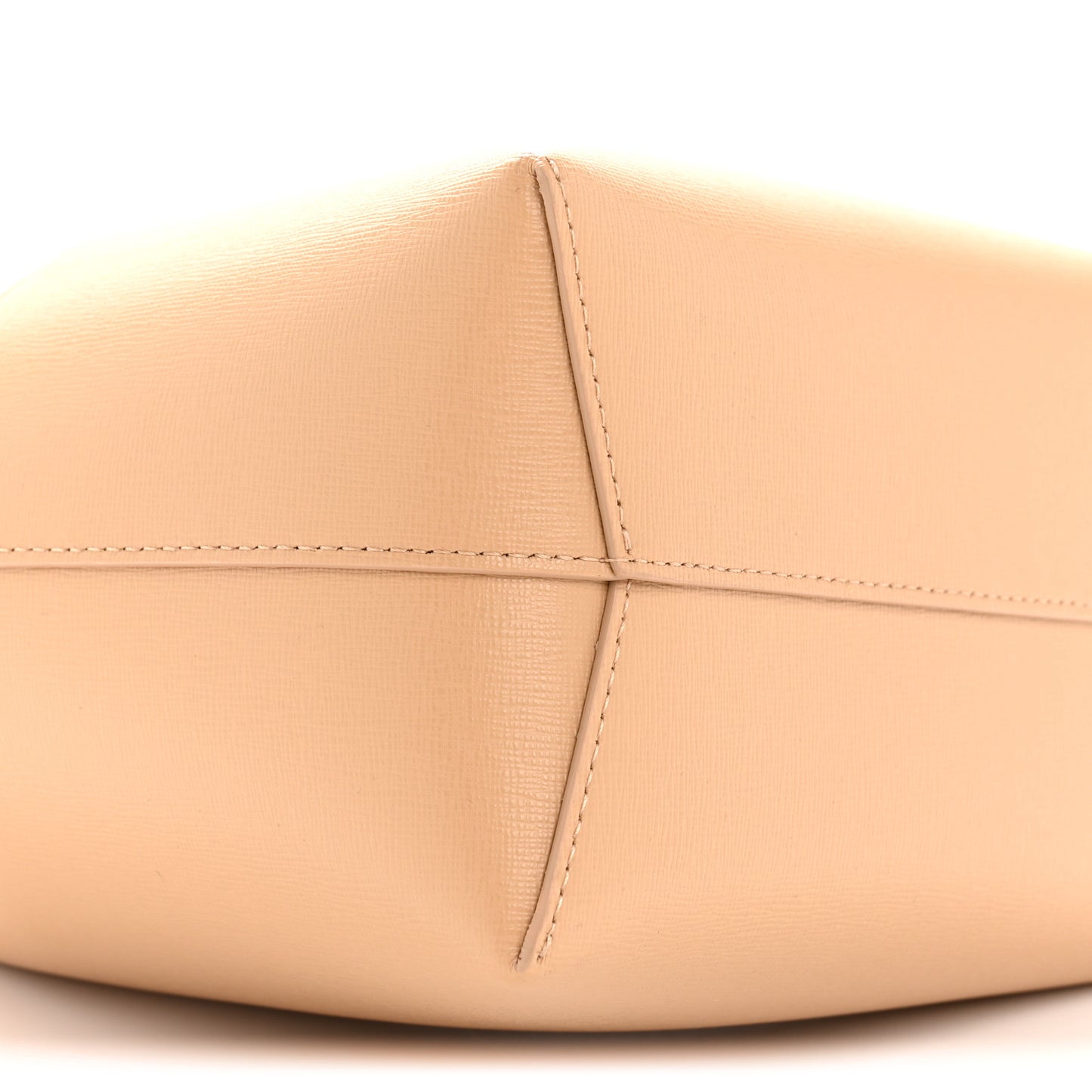 Calfskin Mini Bucket Bag Sand