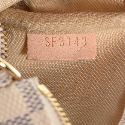 Louis Vuitton Damier Azur Mini Pochette Accessories 6 of 7