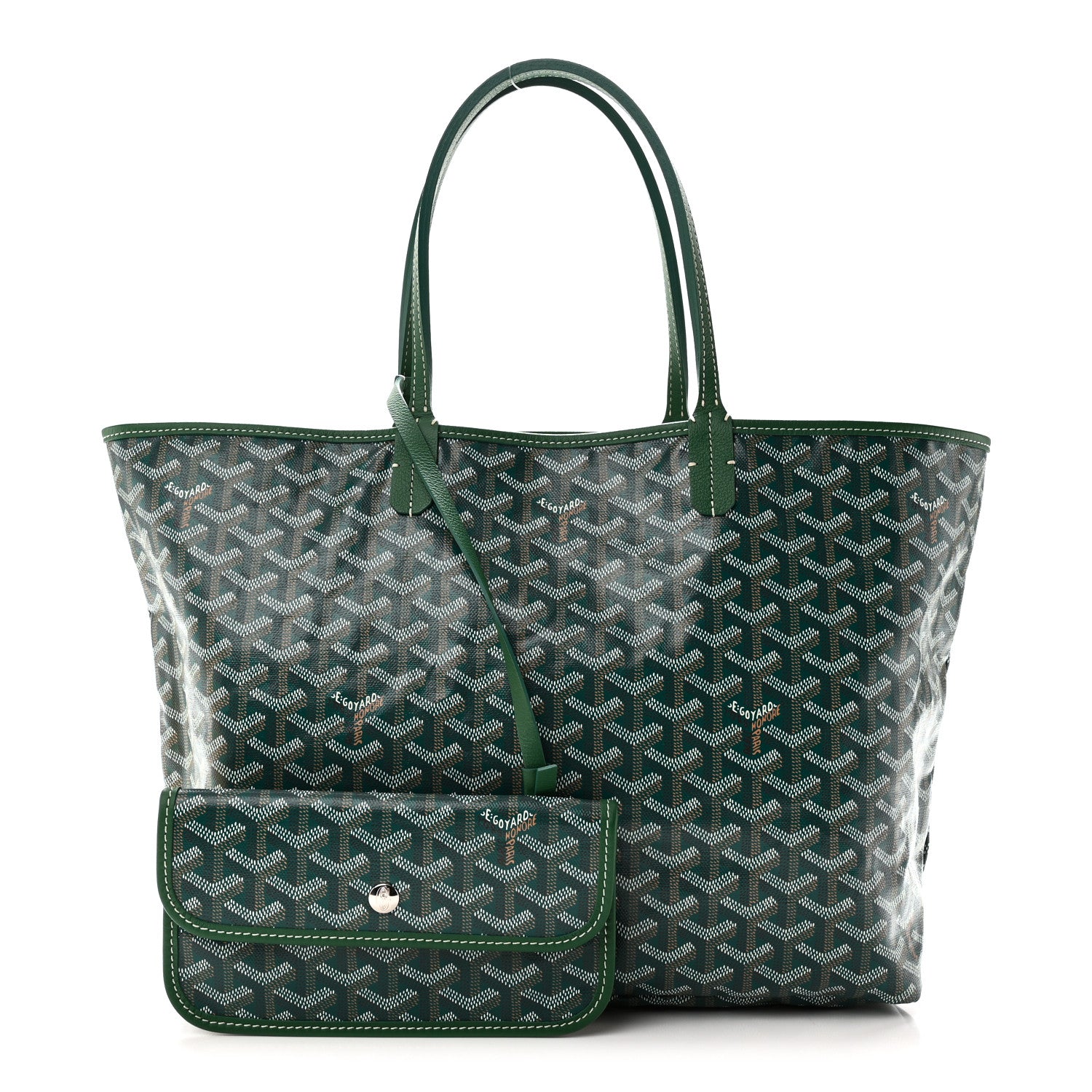 Goyard Goyardine Saint Louis PM Green 3 of 11