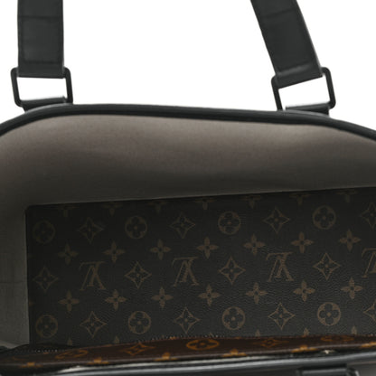 Louis Vuitton Monogram Macassar Weekend Tote PM 5 of 9