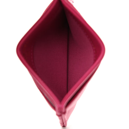 Chanel Caviar Quilted Card Holder Fuchsia 4 of 7