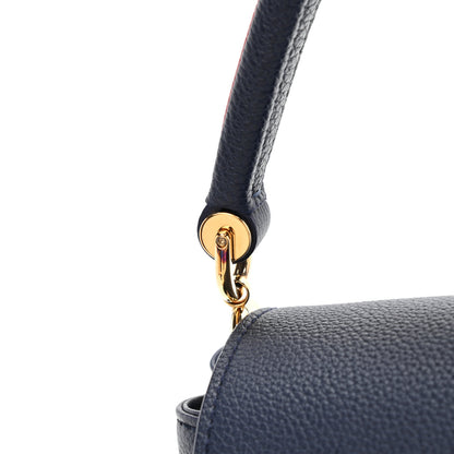 Louis Vuitton Grained Calfskin Monogram Double V Blue Marine 9 of 9