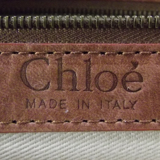 Chloe Calfskin Silverado Shoulder Bag Tan 8 of 11