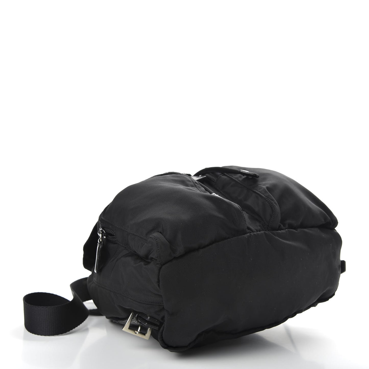 Tessuto Nylon Vela Small Backpack Black