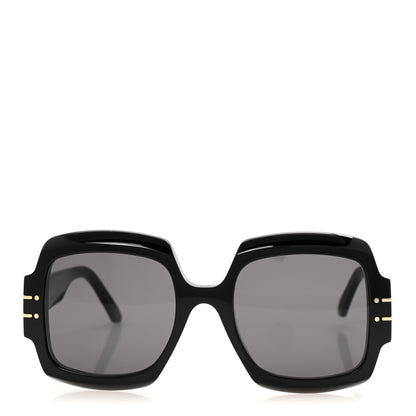Christian Dior Acetate Diorsignature S1U Square Sunglasses Black 2 of 9