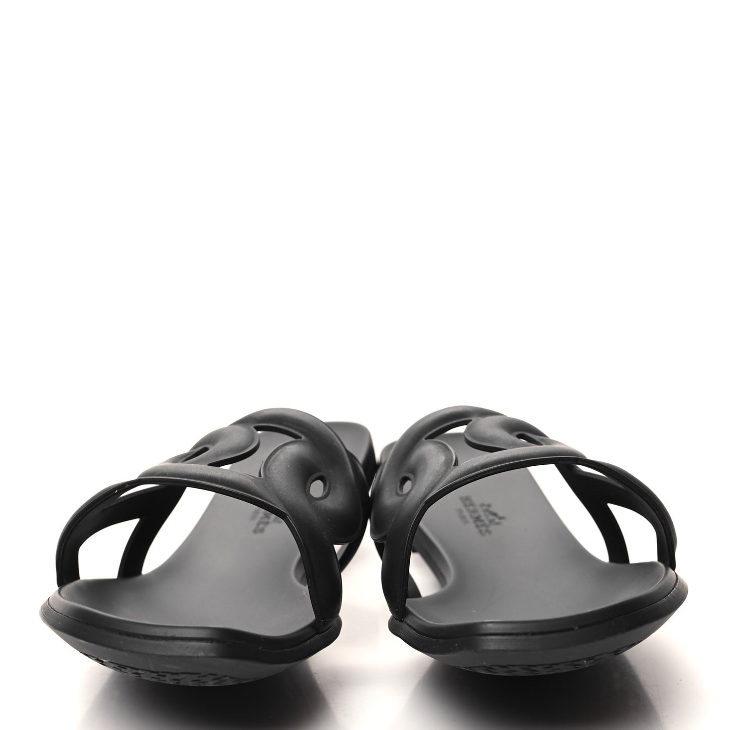 Rubber Aloha Sandals 41 Black