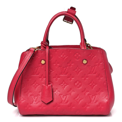 Louis Vuitton Empreinte Montaigne BB Dahlia 1 of 9