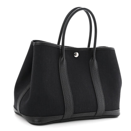 Hermes Toile Negonda Garden Party 30 TPM Black 3 of 12