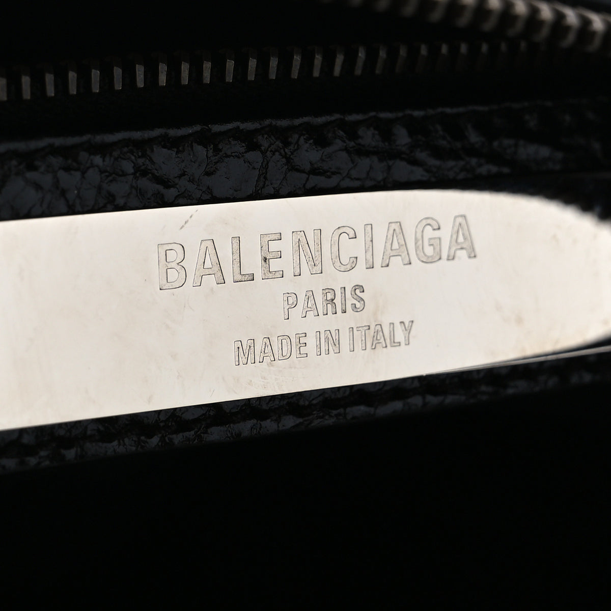 Balenciaga Agneau Arena Classic Hardware Mini Le City Moto Black 6 of 11