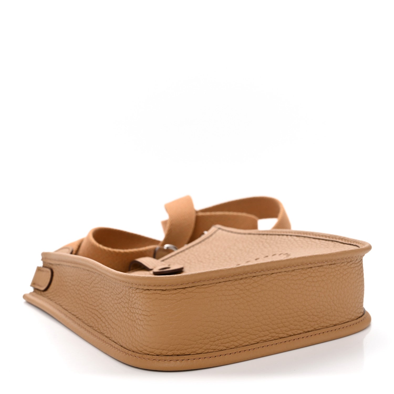 Hermes Taurillon Clemence Evelyne TPM Chai 4 of 11