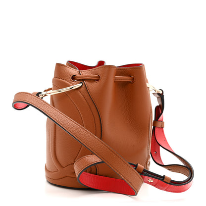 Christian Louboutin Calfskin Empire By My Side Bucket Bag Cuoio 3 of 9