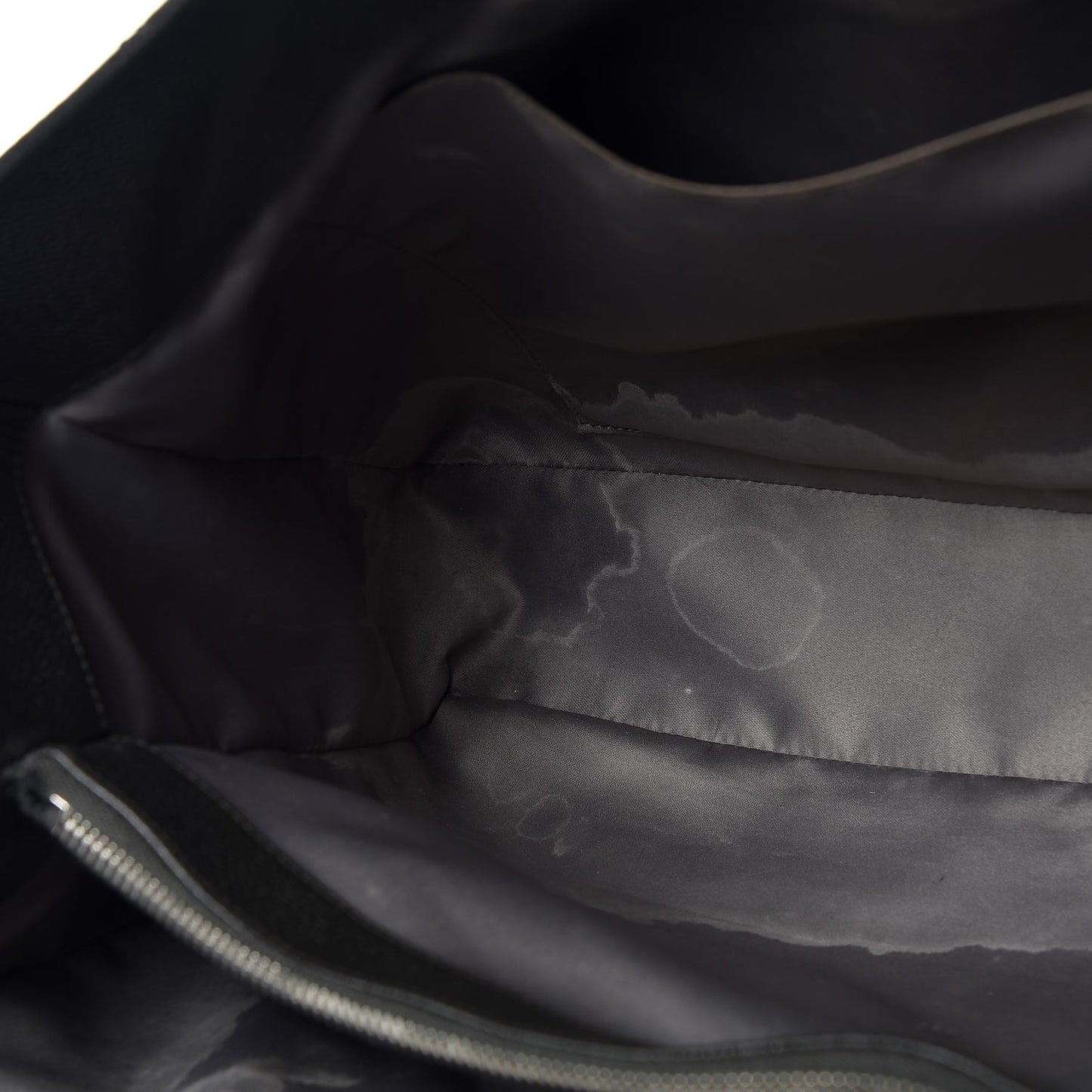 Caviar Quilted XL Grand Shopping Tote GST Dark Grey