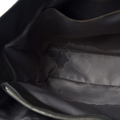 Chanel Caviar Quilted XL Grand Shopping Tote GST Dark Grey 8 of 14