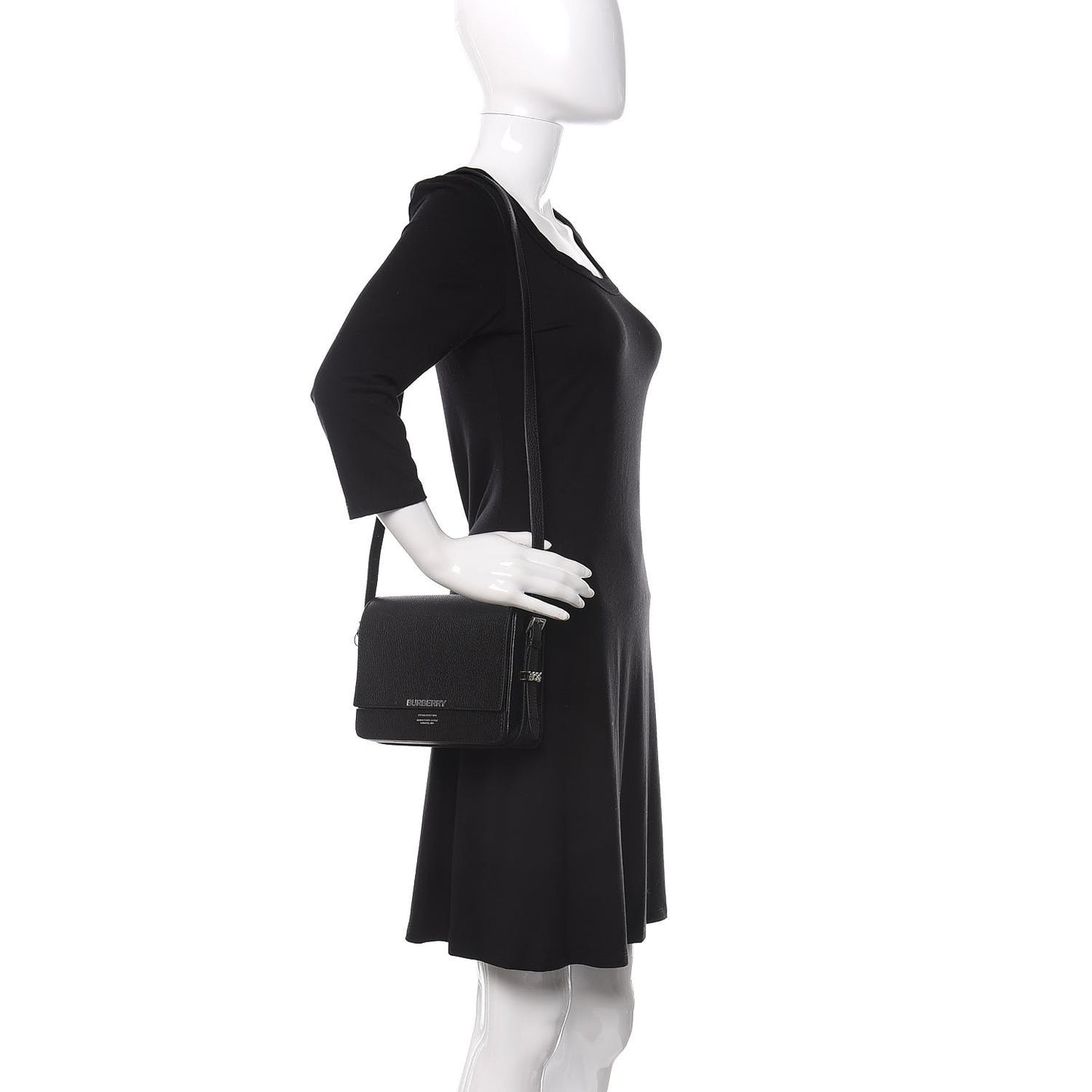 Goatskin Small Grace Bag Black