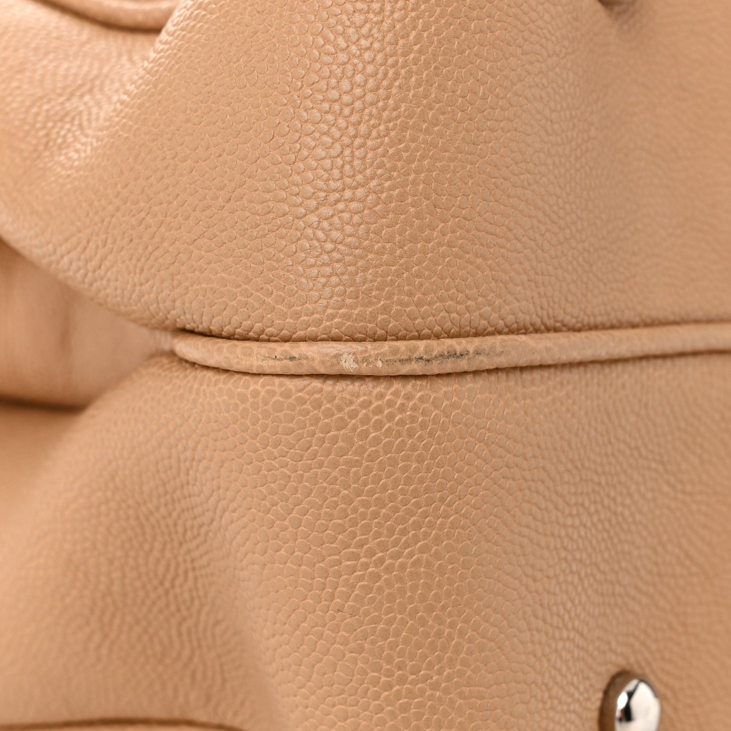 Chanel Caviar Quilted Large Urban Companion Top Handle Shopping Tote Beige 12 of 13