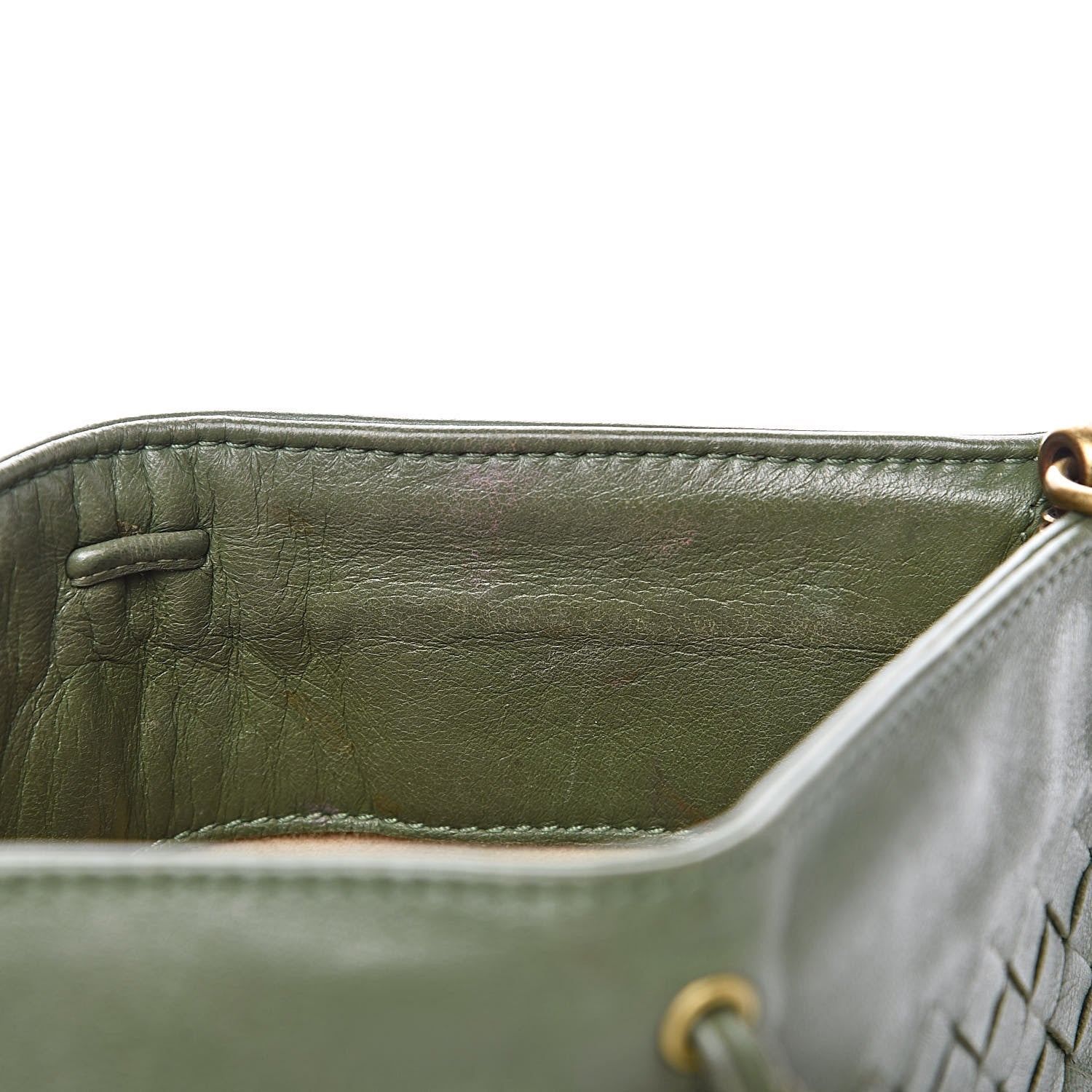 Bottega Veneta Nappa Intrecciato Mini Shoulder Bag Foglia 14 of 15