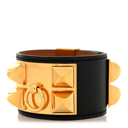 Hermes Box Collier De Chien CDC Bracelet S Black 3 of 5