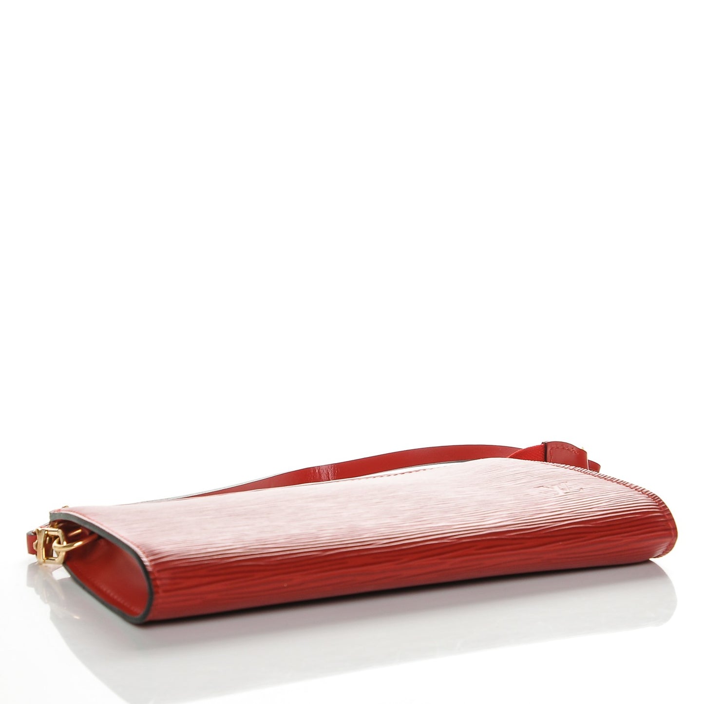 Epi Pochette Accessories 24 Castillan Red