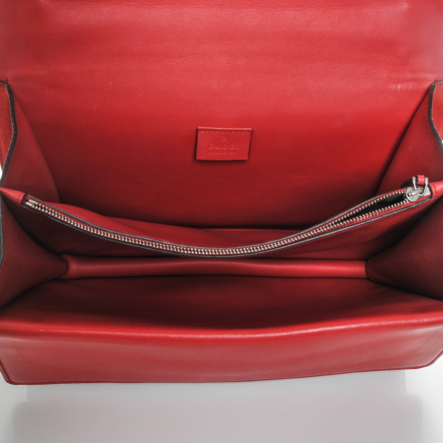 Gucci Suede Vitello Velvet Medium Dionysus Shoulder Bag Vulcanic Red 5 of 6