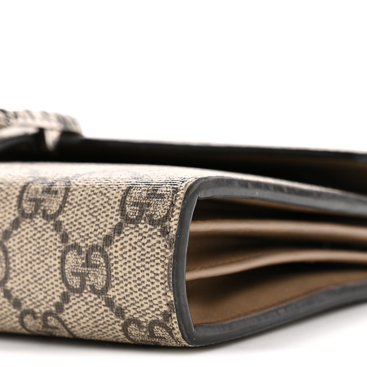 Gucci GG Supreme Monogram Mini Dionysus Chain Wallet Beige Taupe 10 of 14