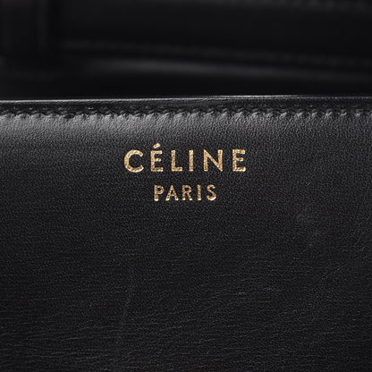Celine Box Calfskin Small Classic Box Flap Bag Black 7 of 14