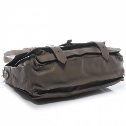 Proenza Schouler Lambskin PS1 Large Satchel Smoke 4 of 8