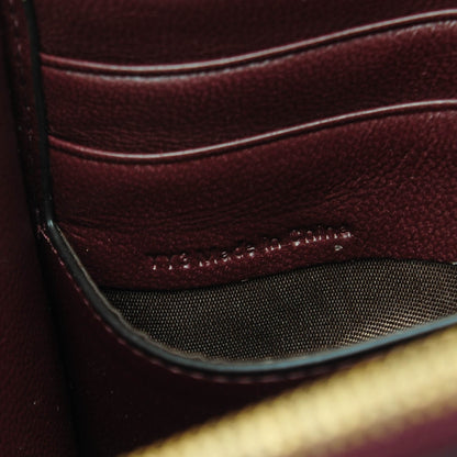 Mulberry Smooth Calfskin Cheyne Clutch Rust Dune Burgundy 7 of 7