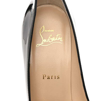 Christian Louboutin Patent New Simple 120 Pumps 39 Black 7 of 8