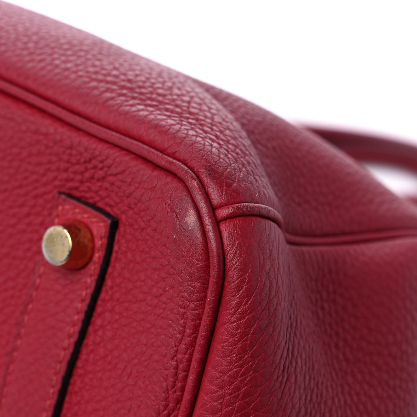 Togo Birkin 35 Rouge Grenat