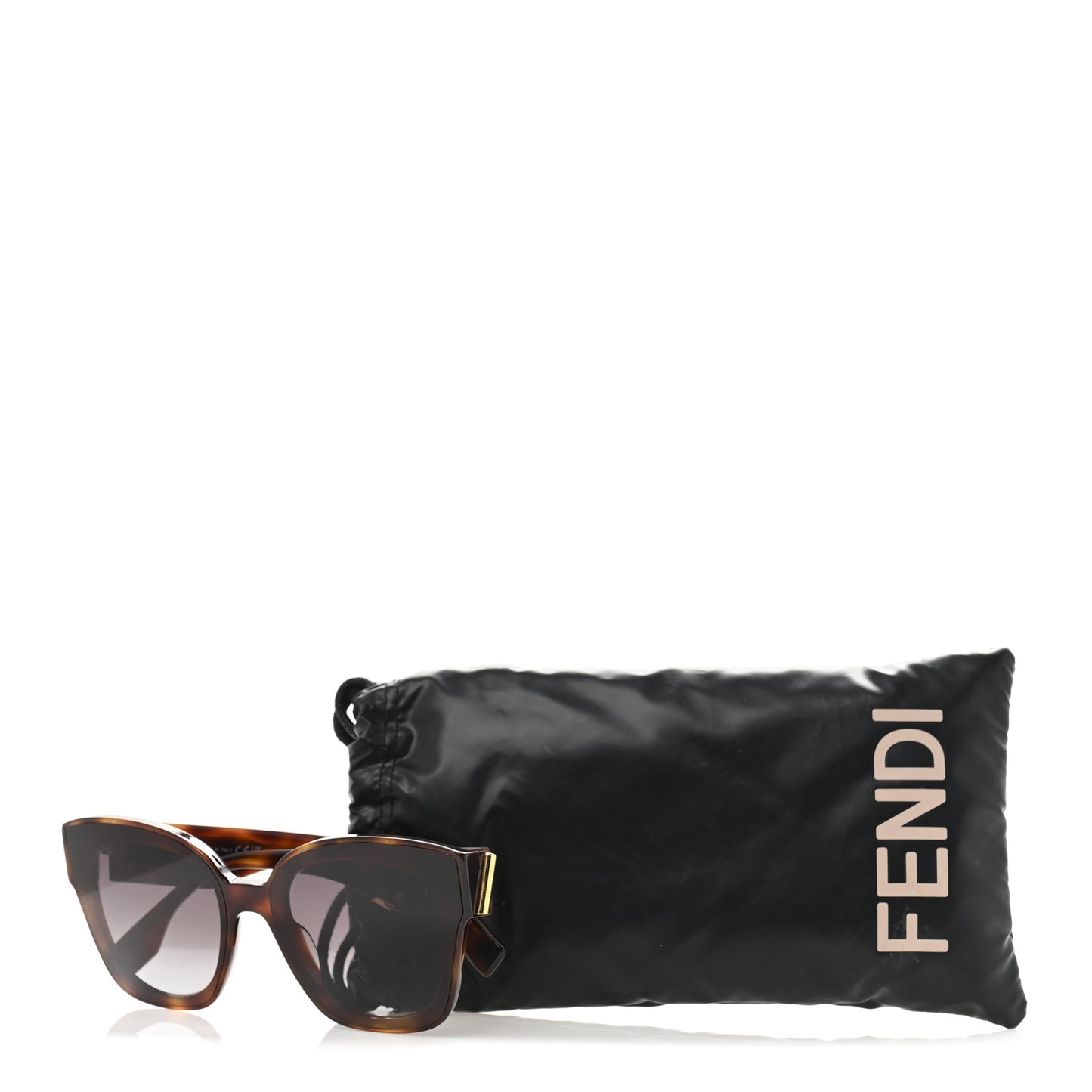 Acetate Fendi First Sunglasses FE40098I Havana