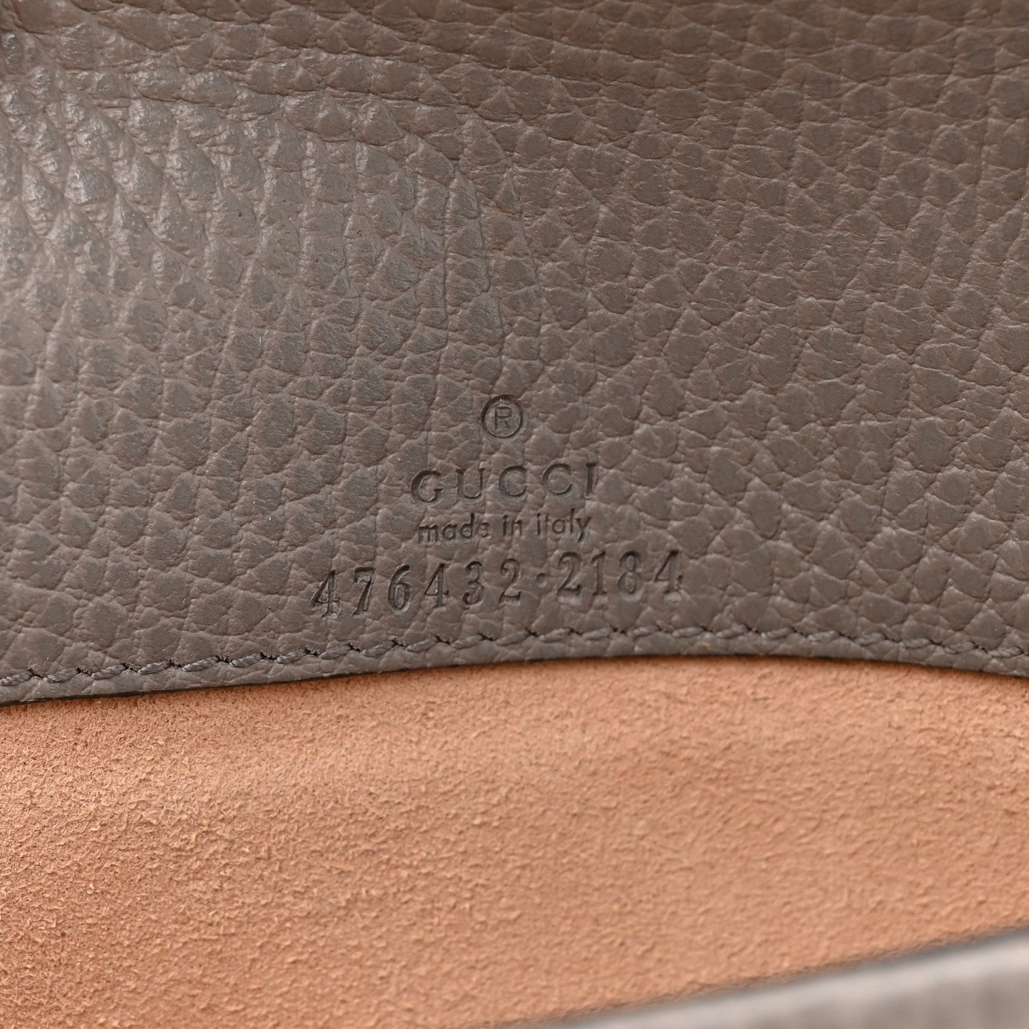 Gucci Dollar Calfskin Crystal Super Mini Dionysus Shoulder Bag Dusty Grey Black Diamond 6 of 14